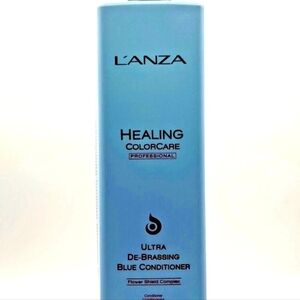 Lanza Healing Color Care De-Brassing Blue Conditioner - 33 oz New